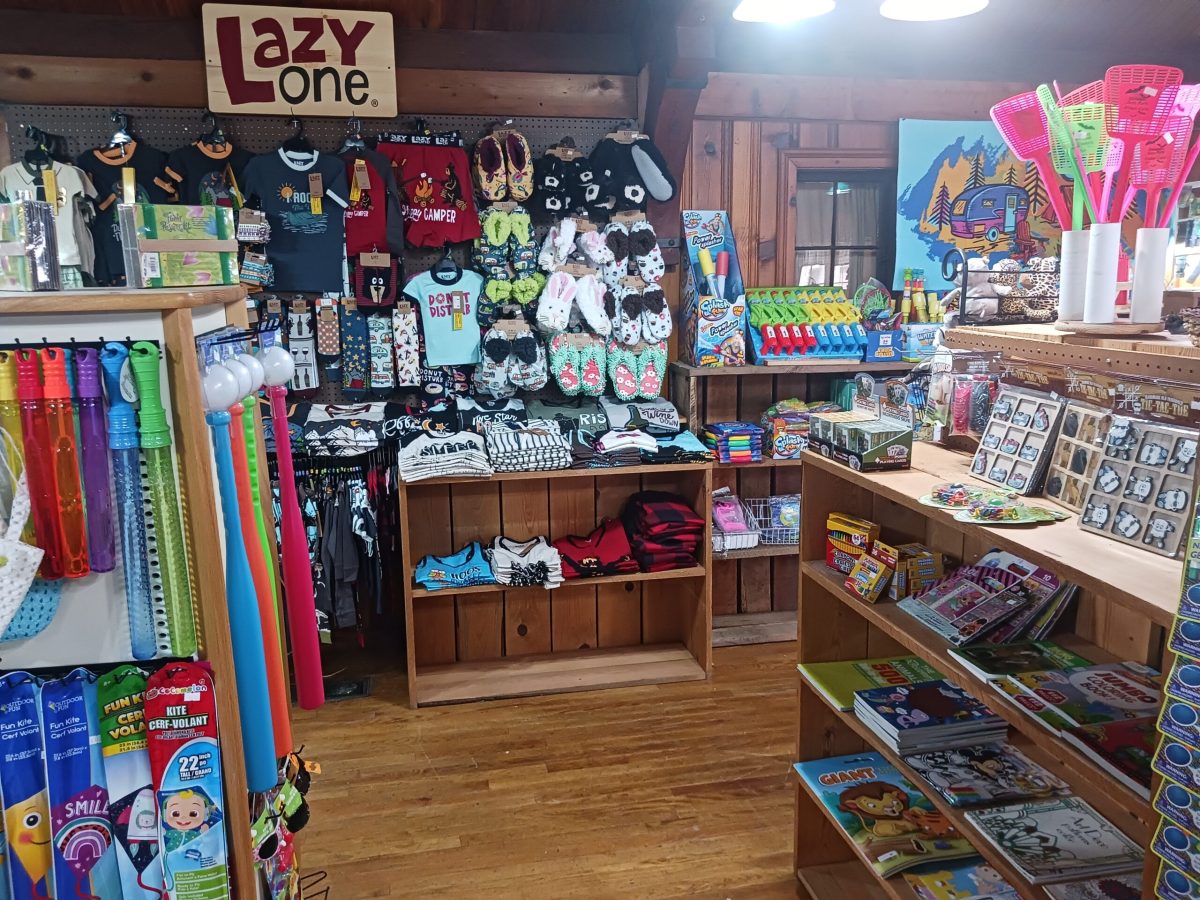 a display in a store